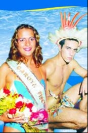 Garota Piscina 2001 – Lidiane Ramos (Clube da Prefeitura) e Demétrio Laurentys
